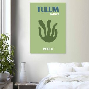 Artfulprints Poster Mexico – Tulum Gypset – 70×100 cm – Groen Artfulprints Poster Mexico – Tulum Gypset – 70×100 cm – Groen