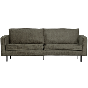 WOOOD 2,5-zits bank Rodeo – Structure Velvet – Frost – 85x190x86 WOOOD 2,5-zits bank Rodeo – Structure Velvet – Frost – 85x190x86