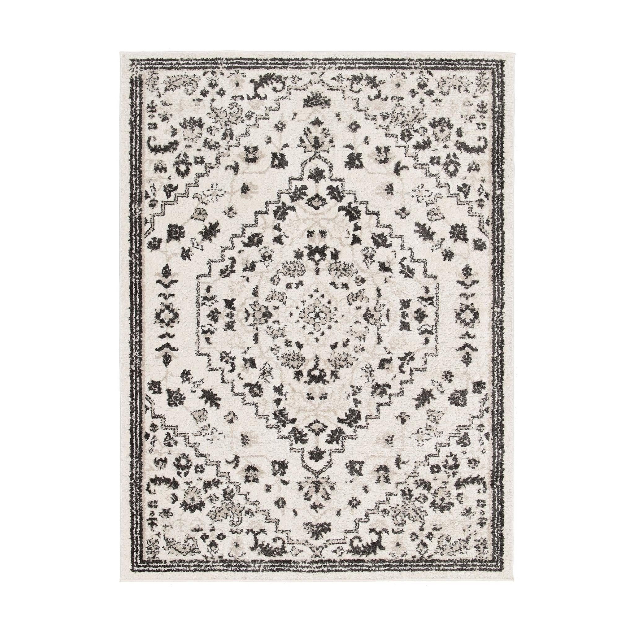 AFK Living vloerkleed Esma - zeer zacht - grijs - 200 x 290 cm