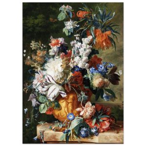 Artfulprints Poster Jan van Huysum – Bouquet of flowers in an urn – 50 Artfulprints Poster Jan van Huysum – Bouquet of flowers in an urn – 50