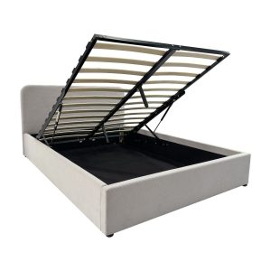 Calicosy – LIVY Opbergbed – Beige – 150x205x88 cm Calicosy – LIVY Opbergbed – Beige – 150x205x88 cm
