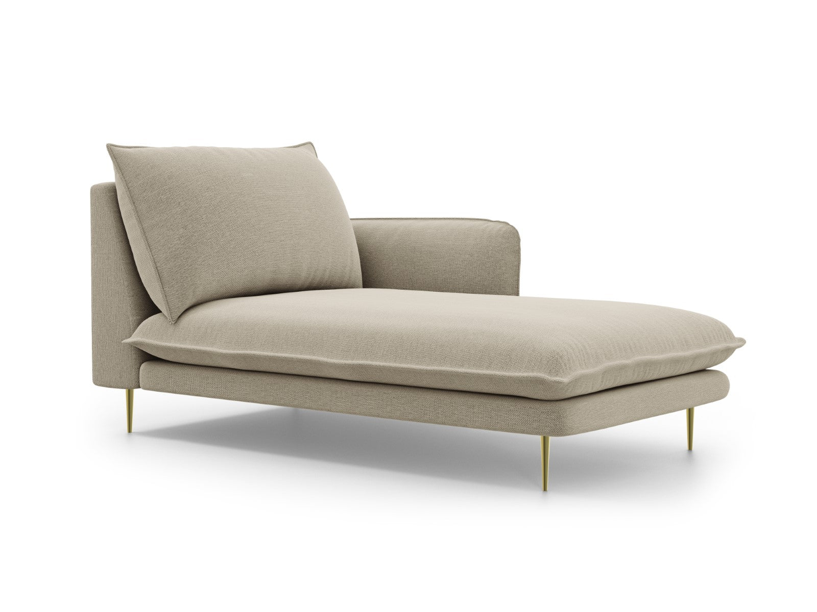 Cosmopolitan Design rechter chaise longue Vienna structurele stof, bei