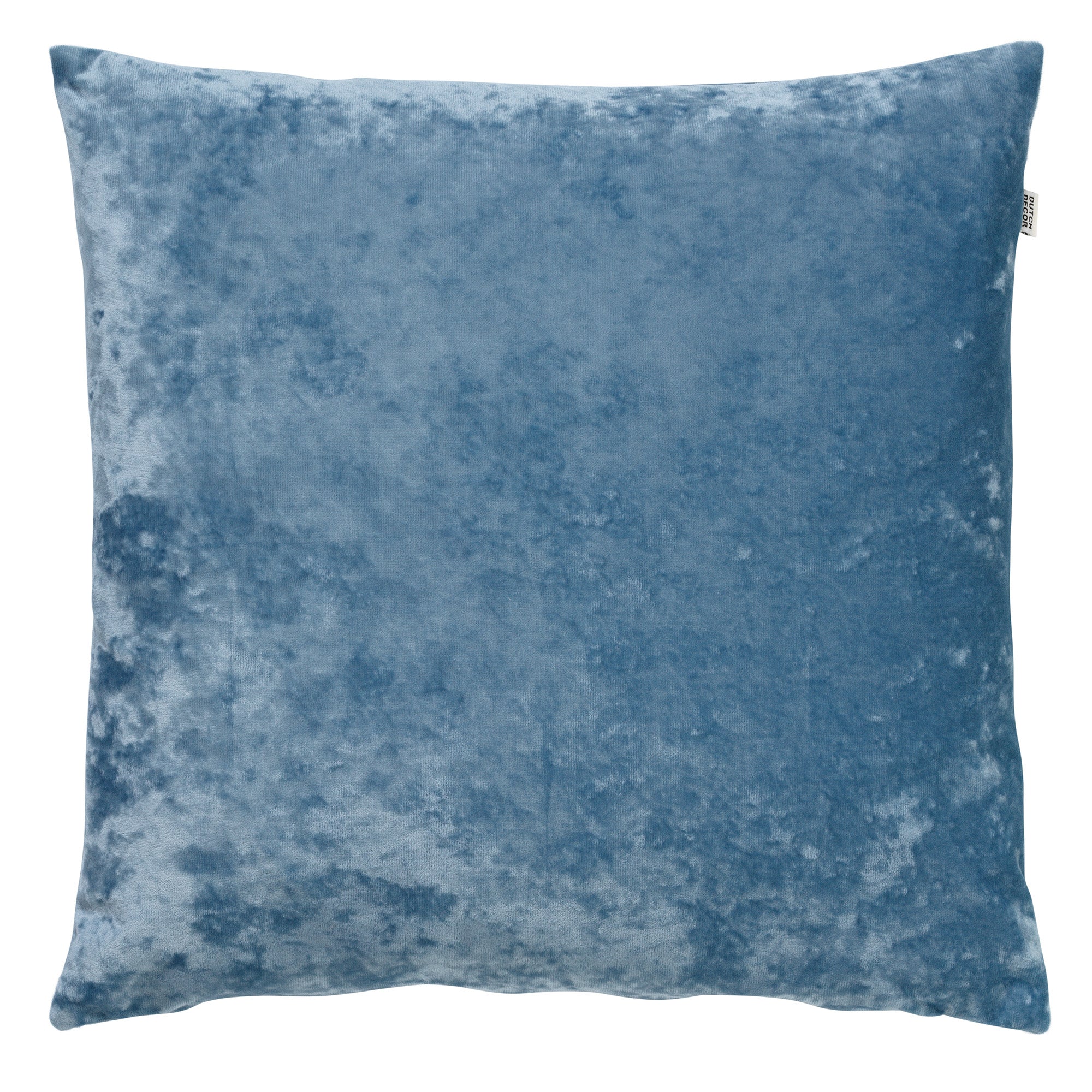 SKY - sierkussen 45x45 cm - velvet - Provincial Blue - lichtblauw