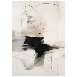 Artfulprints Abstract – Chique brush 9 poster A4 21×29.7 cm Artfulprints Abstract – Chique brush 9 poster A4 21×29.7 cm
