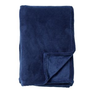 HARVEY – plaid 150×200 cm – superzacht – fleece deken – Insignia Blue HARVEY – plaid 150×200 cm – superzacht – fleece deken – Insignia Blue