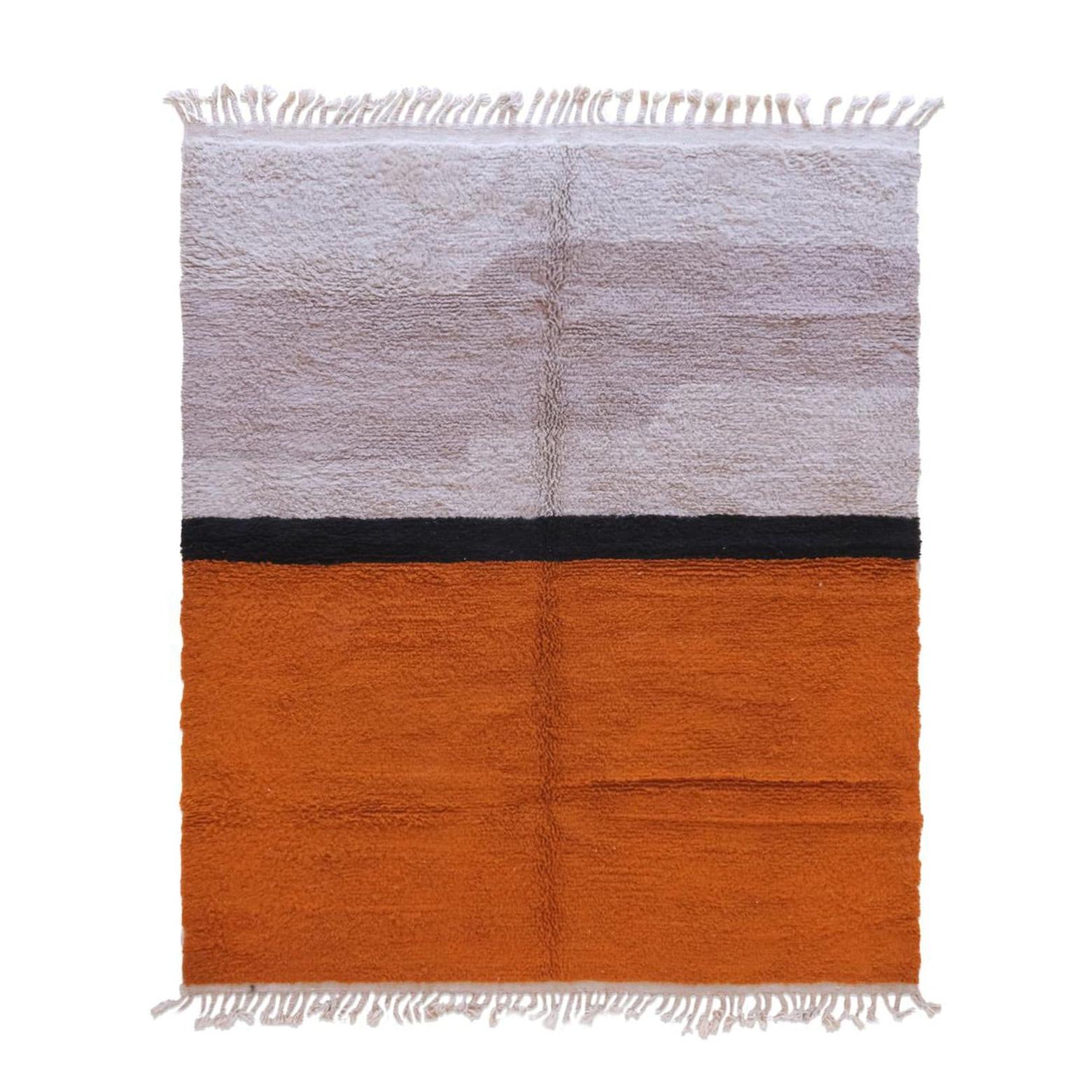 AFK Living vloerkleed Berber - handgemaakt - Wol - 220 x 269 cm