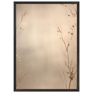 Artfulprints Poster met Lijst Abstract – Golden leafs – 50×70 cm – Gou Artfulprints Poster met Lijst Abstract – Golden leafs – 50×70 cm – Gou