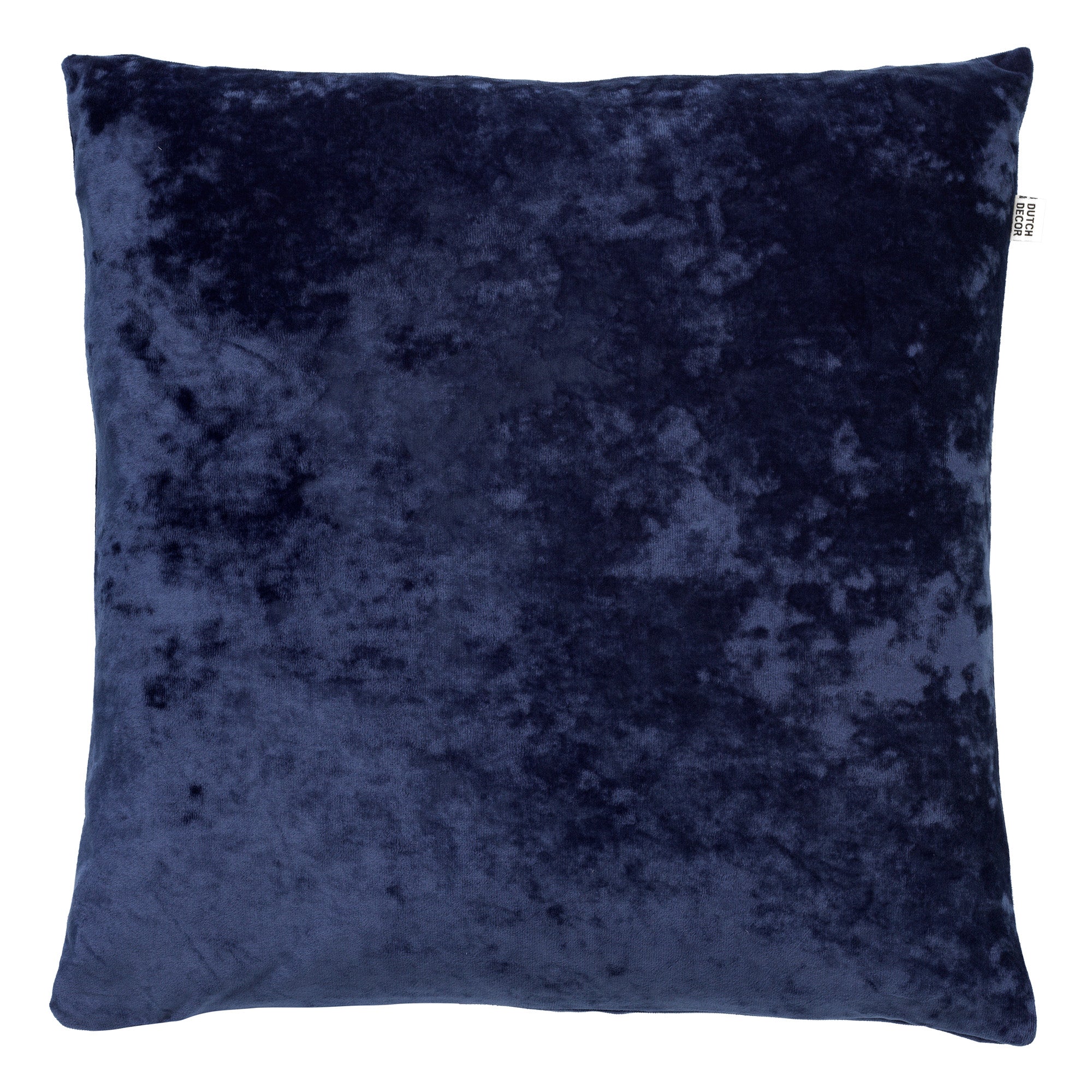 SKY - kussenhoes 45x45 cm - velvet - Insignia Blue - donkerblauw