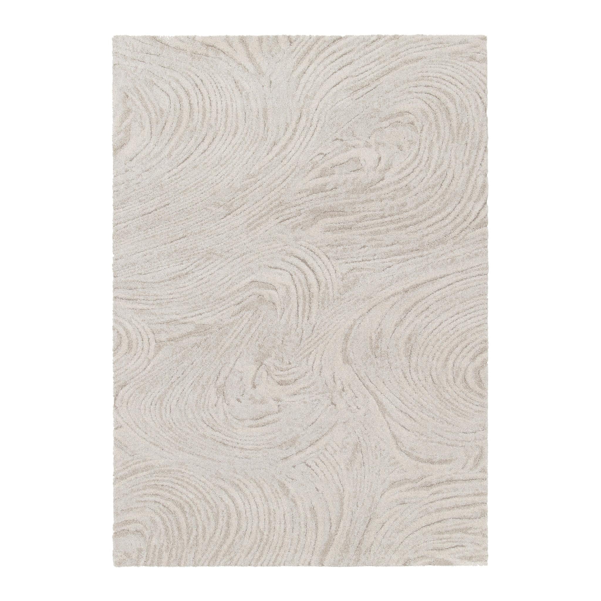 AFK Living vloerkleed Brume - reliëfeffect - beige - 120 x 170 cm