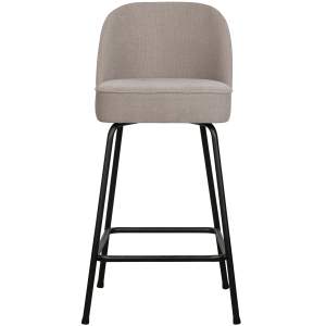 WOOOD barstoel Vogue – Geweven stof – Zand – 89x50x55 WOOOD barstoel Vogue – Geweven stof – Zand – 89x50x55