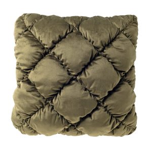 SOOF – kussenhoes 45×45 cm – geruit gewatteerd – Mayfly – groen SOOF – kussenhoes 45×45 cm – geruit gewatteerd – Mayfly – groen