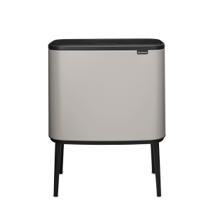 Brabantia Bo Touch Bin, met 2 binnenemmers, 11 + 23 liter – Soft Grey Brabantia Bo Touch Bin, met 2 binnenemmers, 11 + 23 liter – Soft Grey