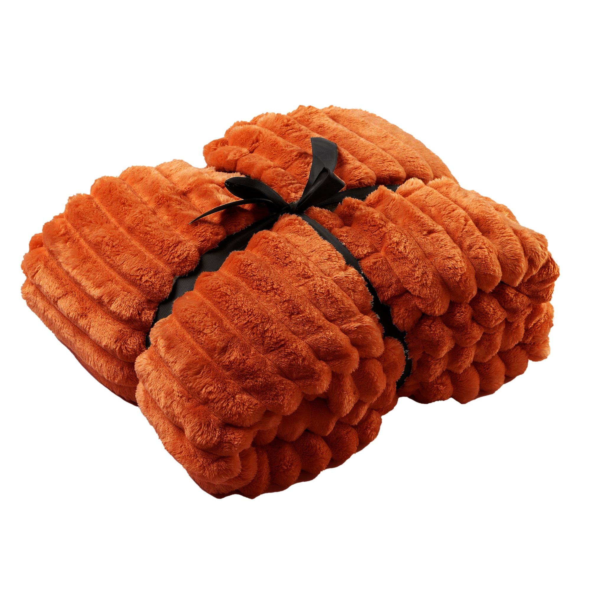 RICKY - plaid 150x200 cm - superzacht - warm en donzig - Potters Clay