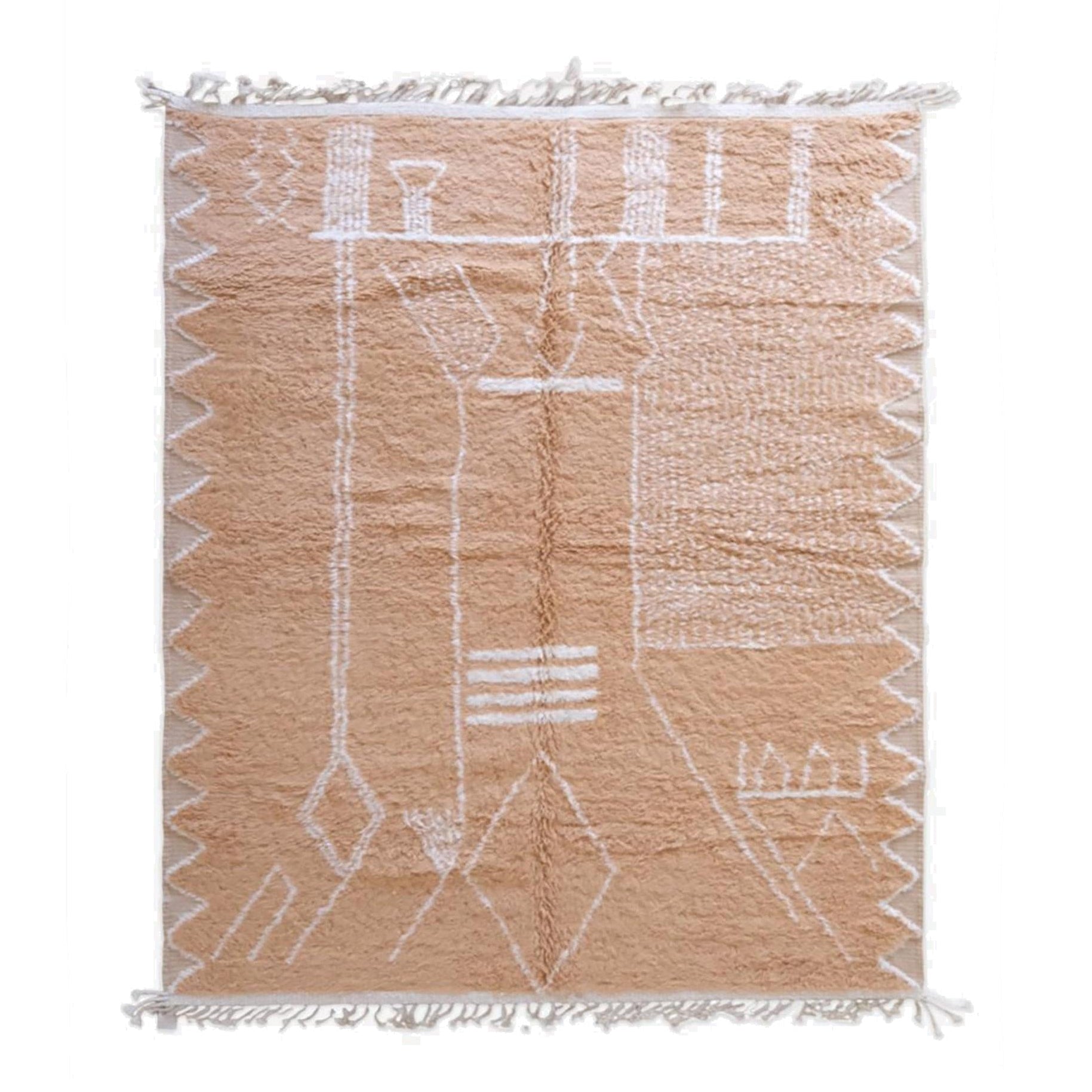 AFK Living vloerkleed Berber - handgemaakt - Wol - 215 x 285 cm