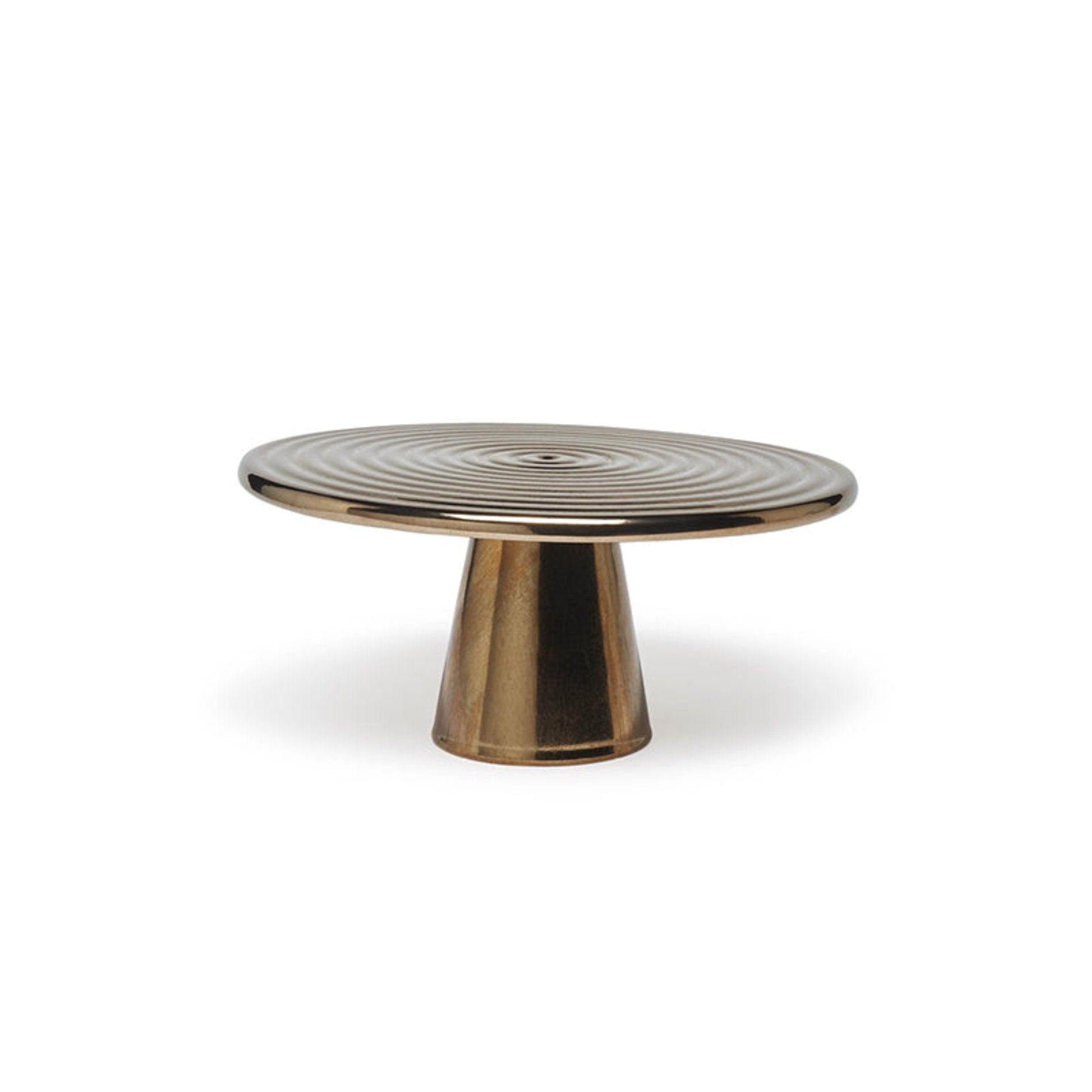 Dutchdeluxes Taartplateau - Medium in Keramiek - Elegant - 25 cm diame