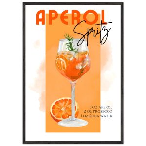 Artfulprints Poster met Lijst Aperol Spritz – Orange – 70×100 cm – Ora Artfulprints Poster met Lijst Aperol Spritz – Orange – 70×100 cm – Ora