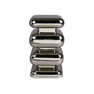 Dutchbone Stubby Bijzettafel Chroom – Zilver