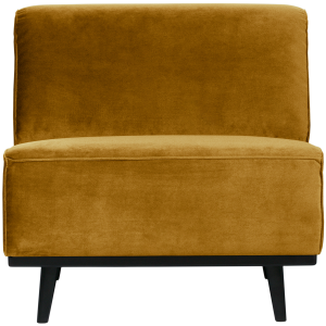 WOOOD 1-zits element Statement – Velvet – Honing Geel – 77x79x93 WOOOD 1-zits element Statement – Velvet – Honing Geel – 77x79x93