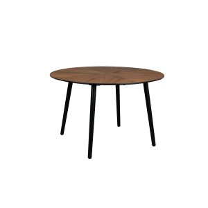 Dutchbone Clover Eettafel Rond 120 cm Hout – Bruin