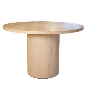 DÉJA Living Eettafel Carmona – Rond Naturel Hout – Ø120x76cm DÉJA Living Eettafel Carmona – Rond Naturel Hout – Ø120x76cm