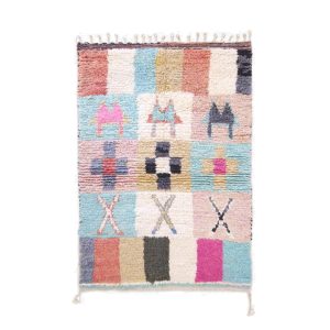 AFK Living vloerkleed Berber – handgemaakt – Wol – 99 x 148 cm AFK Living vloerkleed Berber – handgemaakt – Wol – 99 x 148 cm