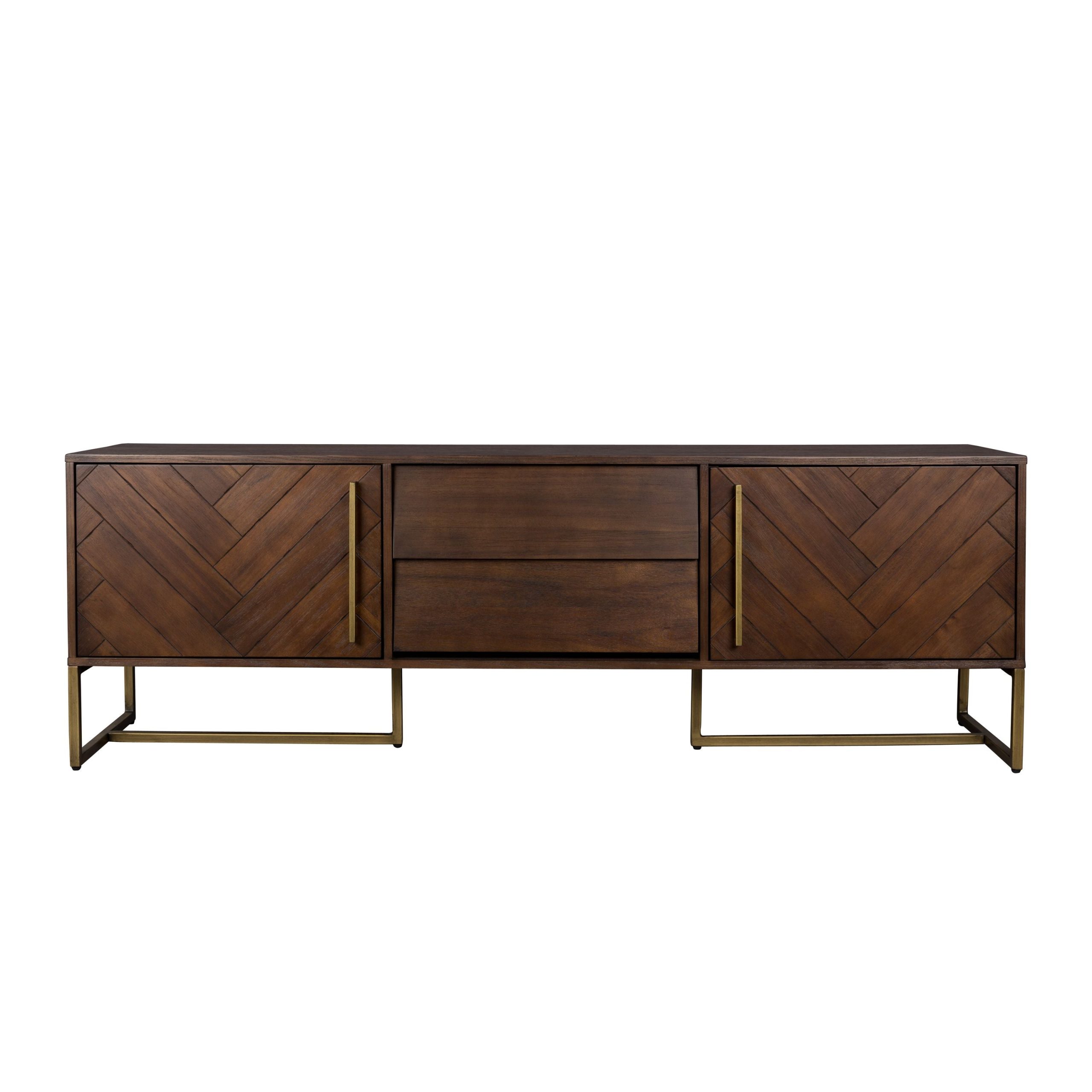 Dutchbone Class Dressoir Laag Acaciahout Donkerbruin