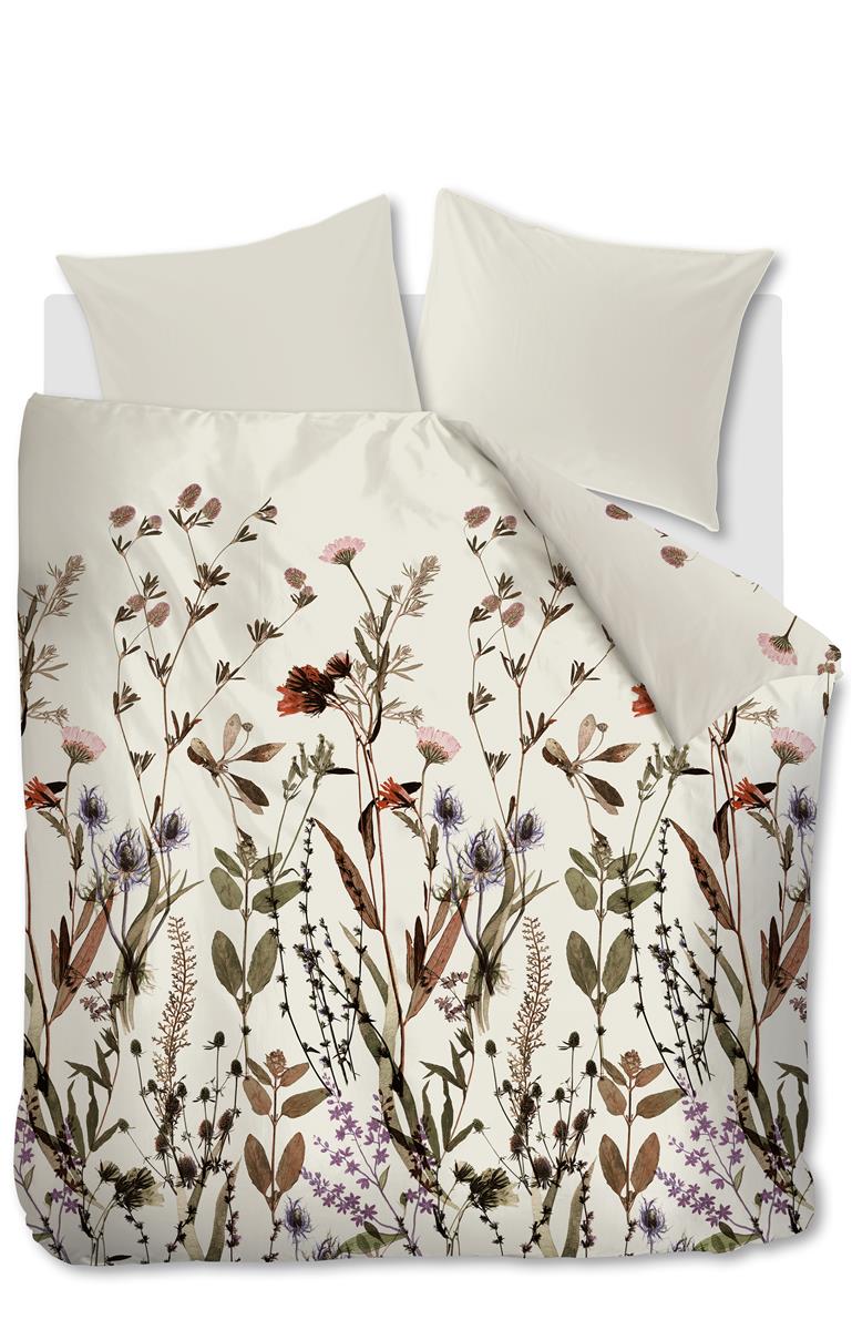 Ambiante Dry Flowers dekbedovertrek - Lits-Jumeaux - 240x200/220 cm -