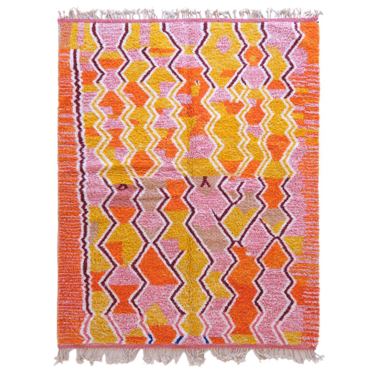 AFK Living vloerkleed Berber - handgemaakt - Wol - 210 x 271 cm
