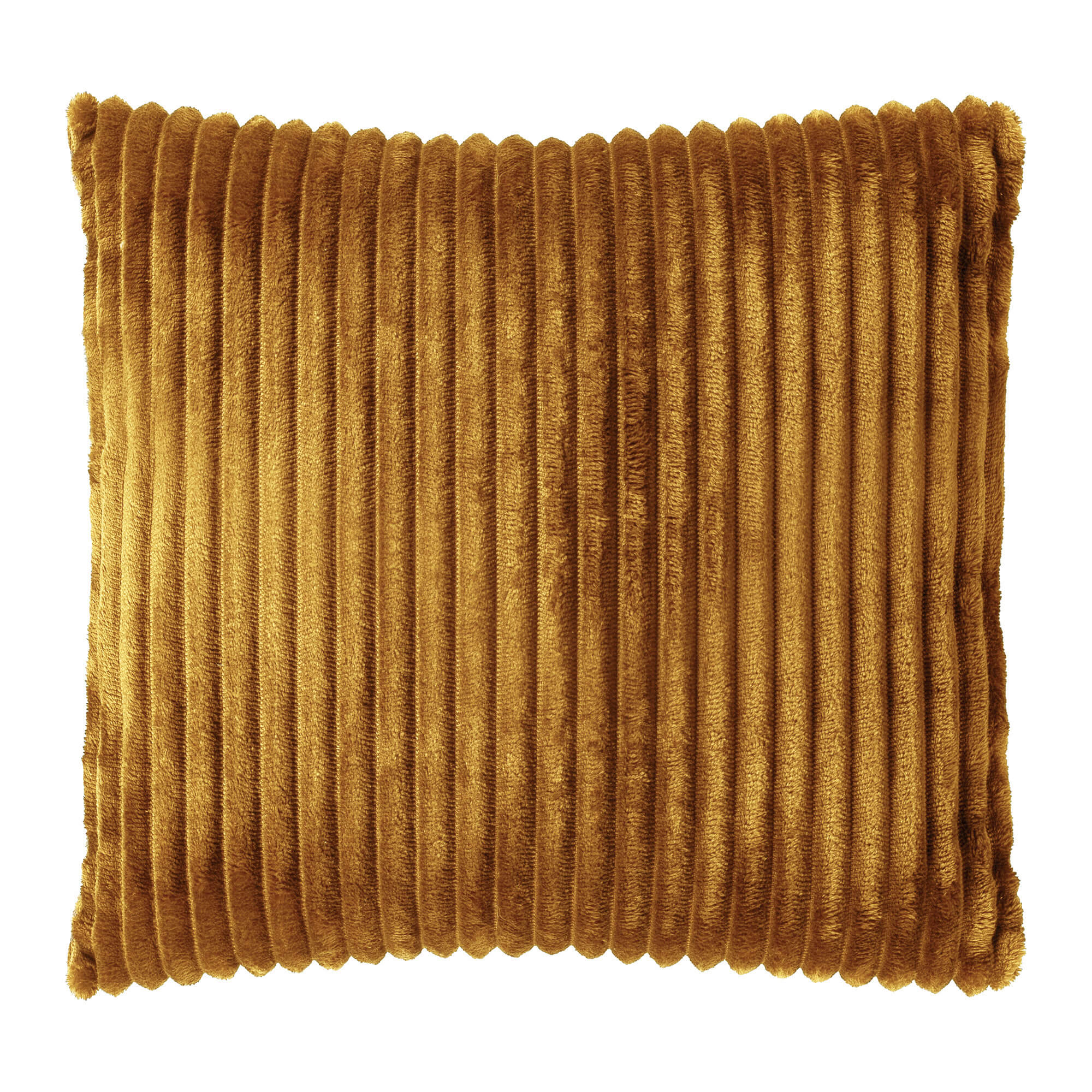 MART - sierkussen 45x45 cm - zacht ribfluweel - corduroy - Chai Tea -