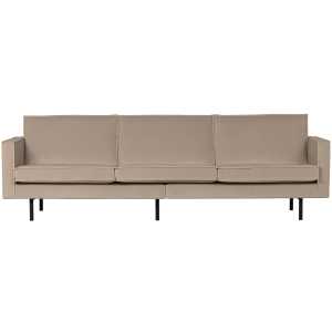 WOOOD 3-zits bank Rodeo – Velvet – Khaki – 85x277x86 WOOOD 3-zits bank Rodeo – Velvet – Khaki – 85x277x86