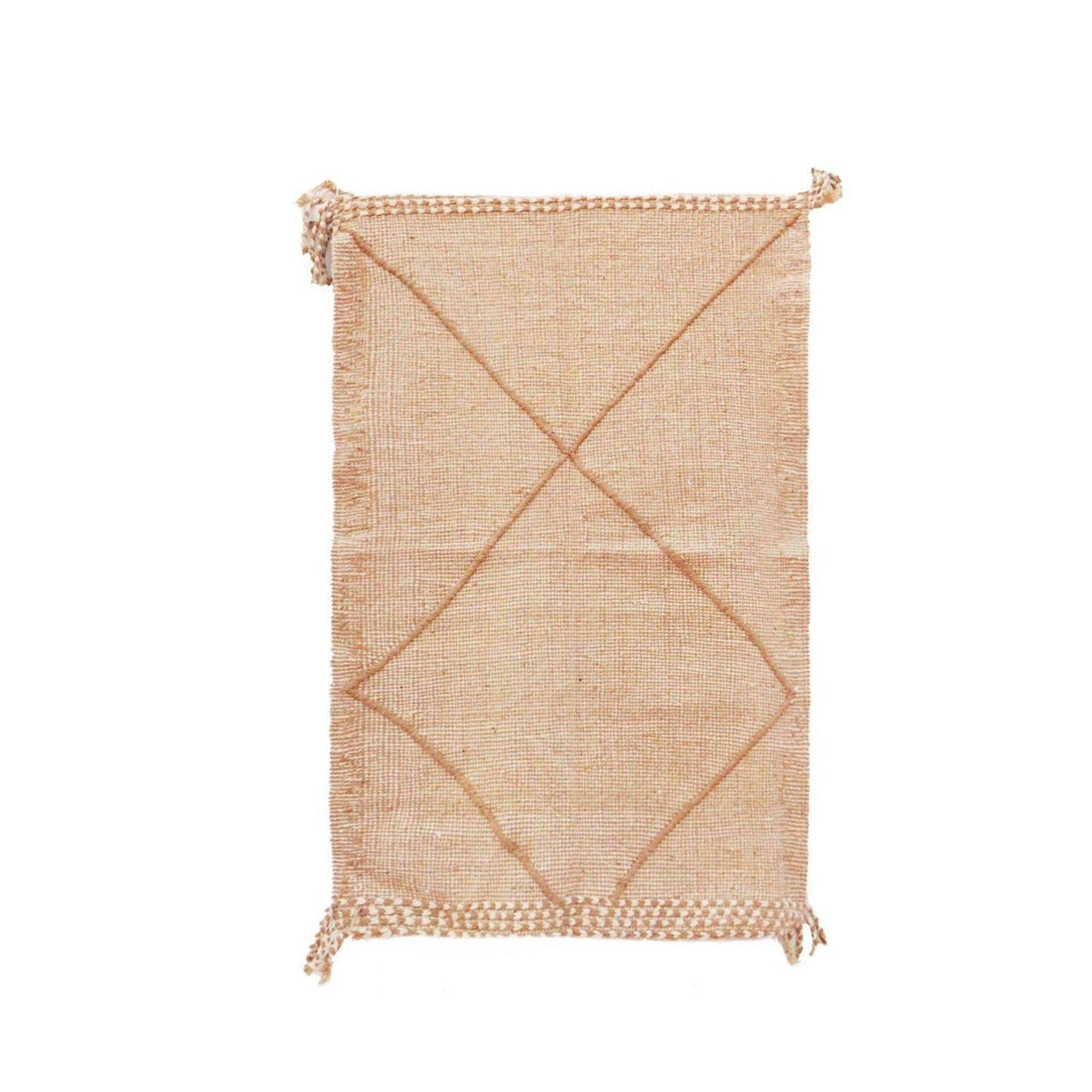 AFK Living vloerkleed Berber - handgemaakt - Wol - 102 x 167 cm