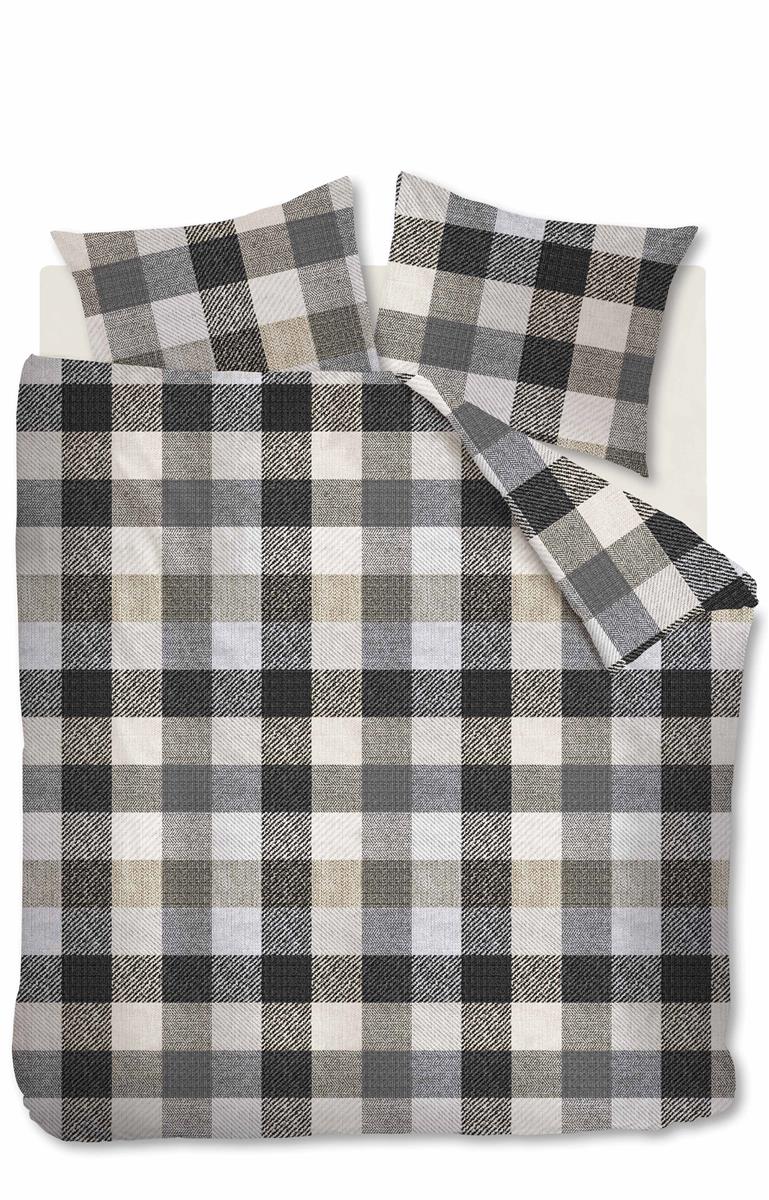 Beddinghouse dekbedovertrek Beckett - 240x200/220 cm - grijs