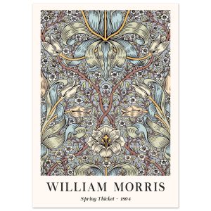 Artfulprints Poster William Morris – Spring thicket 1884 – 50×70 cm –