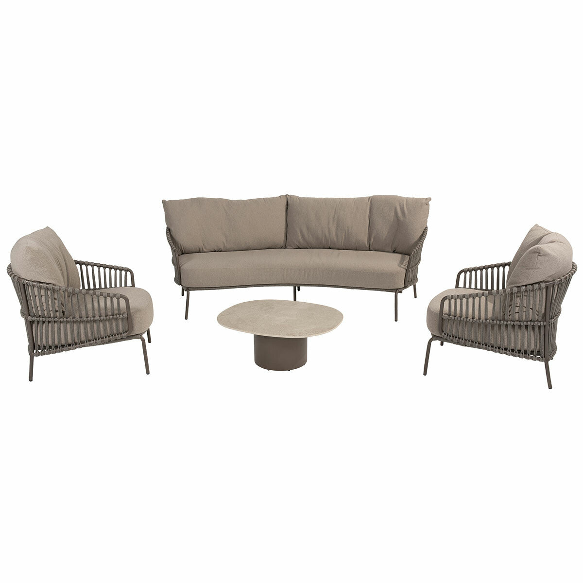 4 Seasons loungeset Capalbio bruin 5-delig