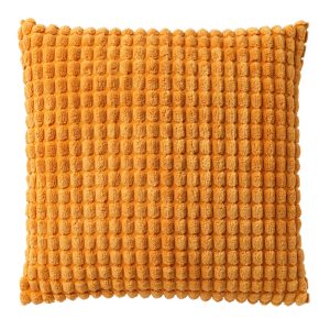 ROME – kussenhoes 45×45 cm – effen kleur – 3D-structuur – Golden Glow ROME – kussenhoes 45×45 cm – effen kleur – 3D-structuur – Golden Glow