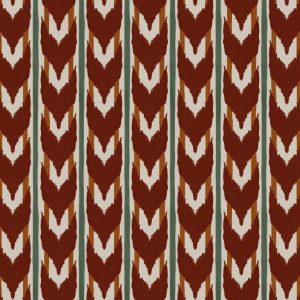 Catchii Behang Maison Artisan Ikat roest bruin Catchii Behang Maison Artisan Ikat roest bruin
