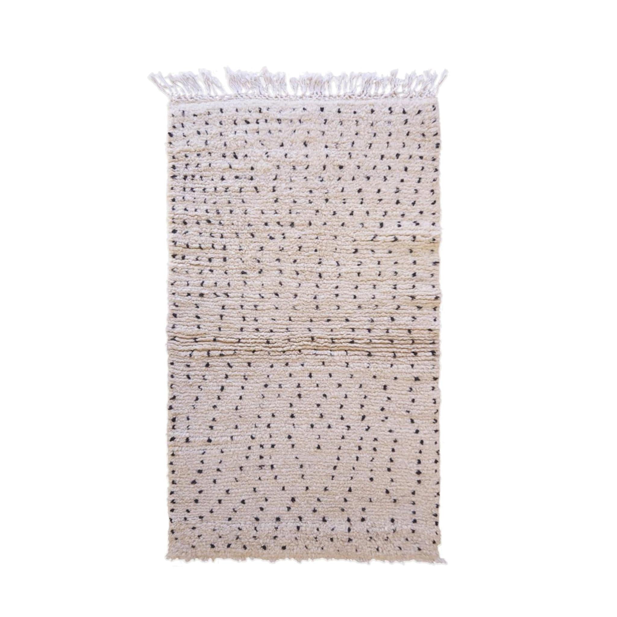 AFK Living vloerkleed Berber - handgemaakt - Wol - 94 x 160 cm