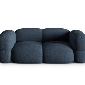 Cosmopolitan Design Bank Loretto 3-zits, structurele stof donkerblauw Cosmopolitan Design Bank Loretto 3-zits, structurele stof donkerblauw