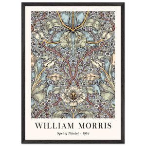 Artfulprints Poster met Lijst William Morris – Spring thicket 1884 – 5 Artfulprints Poster met Lijst William Morris – Spring thicket 1884 – 5