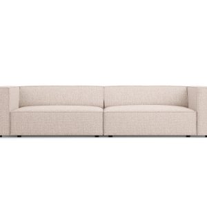 Cosmopolitan Design Bank Arendal 4-zits, chenille, beige – 102x244x70c Cosmopolitan Design Bank Arendal 4-zits, chenille, beige – 102x244x70c
