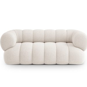 Cosmopolitan Design Bank Koge 2-zits, chenille lichtbeige – 95x180x70c Cosmopolitan Design Bank Koge 2-zits, chenille lichtbeige – 95x180x70c