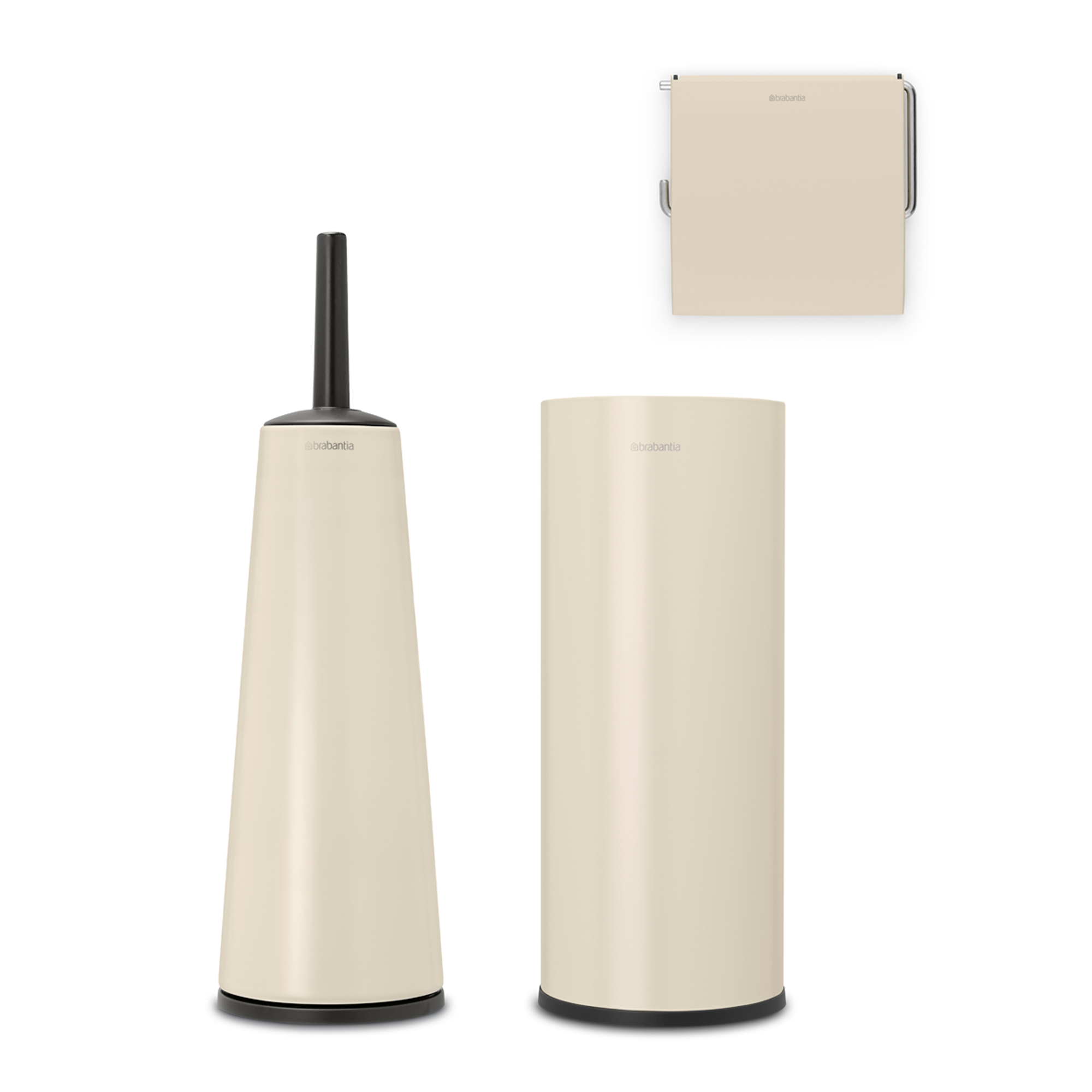 Brabantia ReNew Toiletaccessoire-set, toiletborstel met houder, toilet