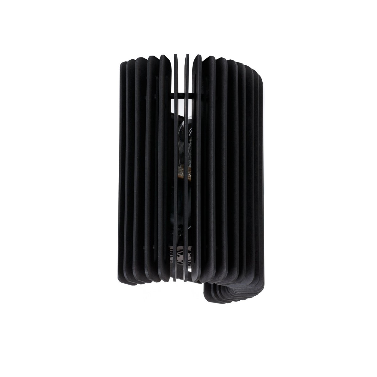 Blij Design wandlamp Edge - 1 lichts - 11 x 27 cm - zwart