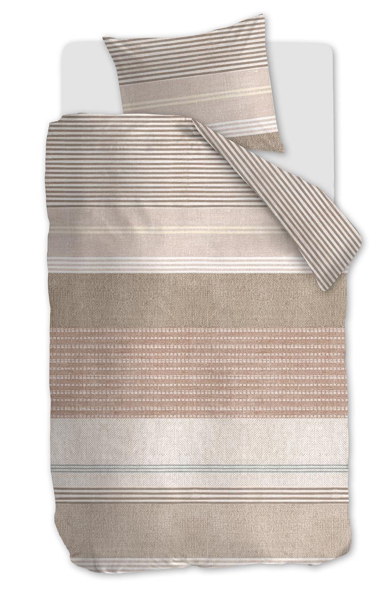 Ariadne at Home dekbedovertrek Lin - 140x200/220 cm - steenrood