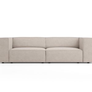 Cosmopolitan Design Bank Arendal 3-zits, chenille met ribbeleffect, do Cosmopolitan Design Bank Arendal 3-zits, chenille met ribbeleffect, do