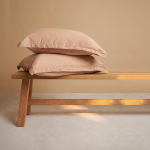 Coco & Cici – TENCEL – Twill Kussensloop Peach – 1 kussensloop 60×70 z