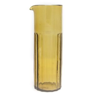 Brût Homeware karaf Reed – amber – gerecycled glas Brût Homeware karaf Reed – amber – gerecycled glas