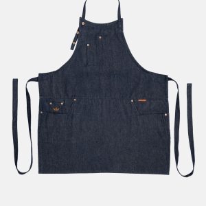 Dutchdeluxes Indigo jeans – Barbecue- of keukenschort – 5 zakken – Den Dutchdeluxes Indigo jeans – Barbecue- of keukenschort – 5 zakken – Den