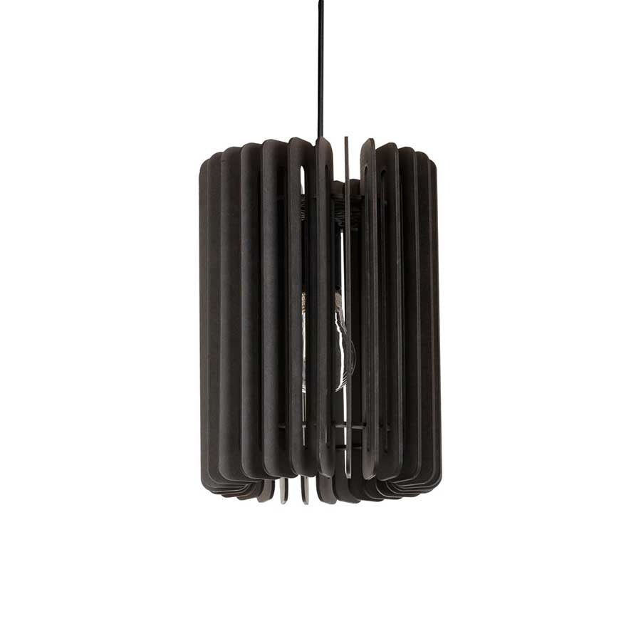 Blij Design hanglamp Edge - 1 lichts - 19.5 x 135 cm - zwart