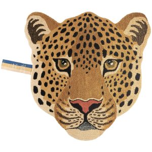 Doing Goods Himani Luipaard Dierenkop Vloerkleed – Groot 100 x 105 x 2 Doing Goods Himani Luipaard Dierenkop Vloerkleed – Groot 100 x 105 x 2